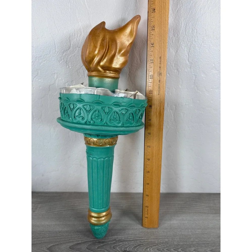 Nicky Bigs Statue of Lady Liberty Torch Handheld Prop Cosplay Halloween Rubber